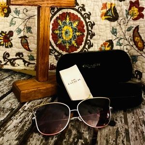 Coach SunglassesBRONZE SILVER PINK